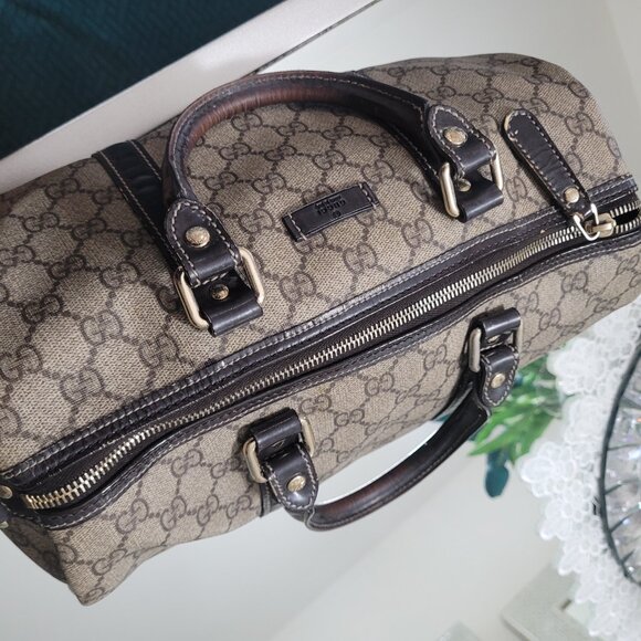 GUCCI BOSTON HANDBAG - Picture 16 of 17